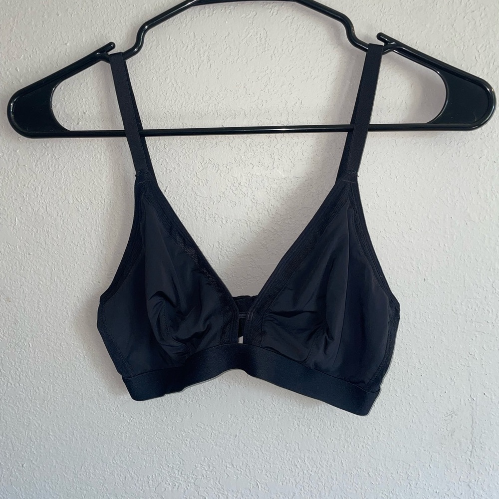LIVELY Black Bralette Bra Size 2
